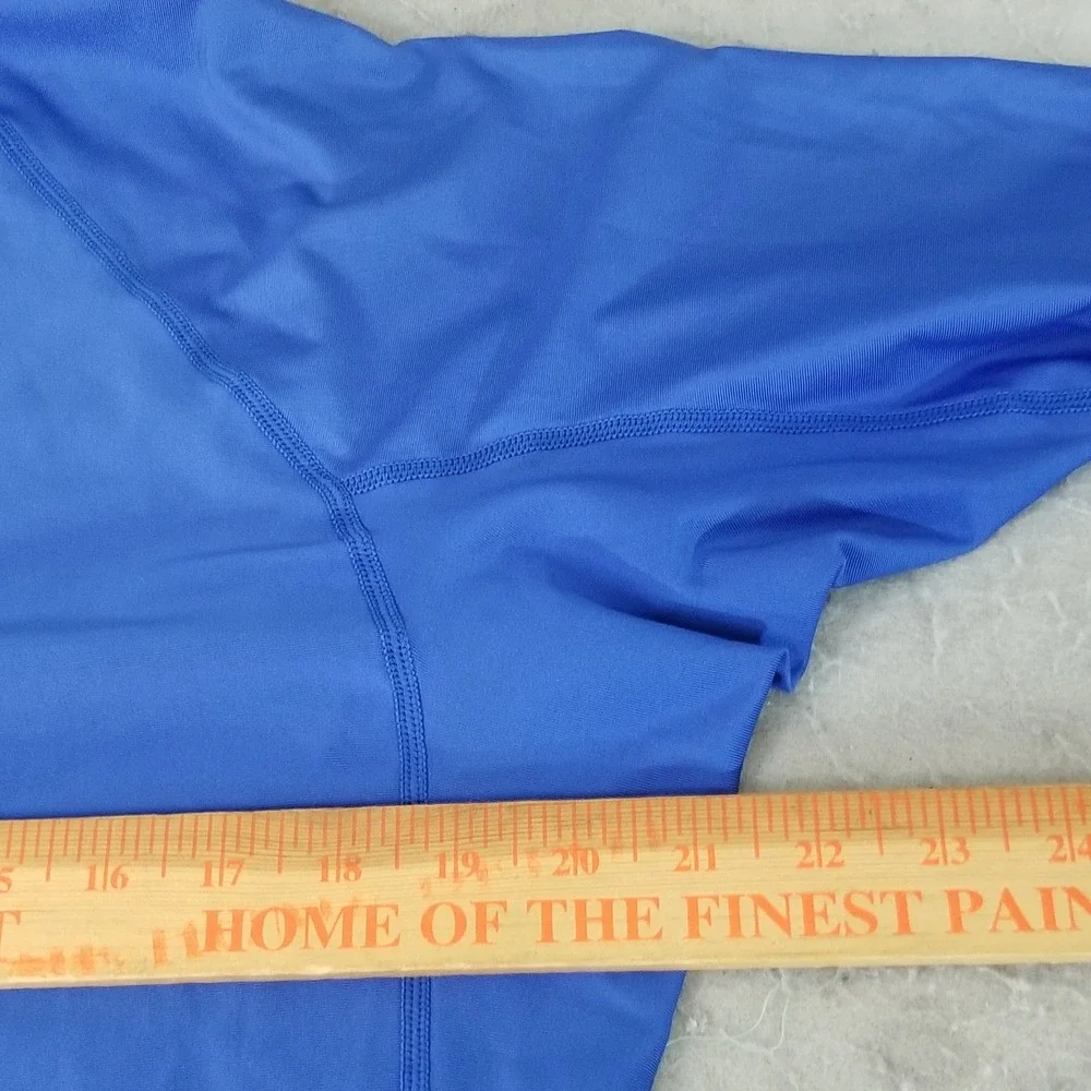 O'Neill‎ Rash Guard Men 2XL Blue Performance Fit Long Sleeve Surf UV Protection